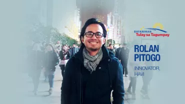 Michael's Page Bayanihan series - Rolan Pitogo returned to the Philippines after working overseas for 15 years